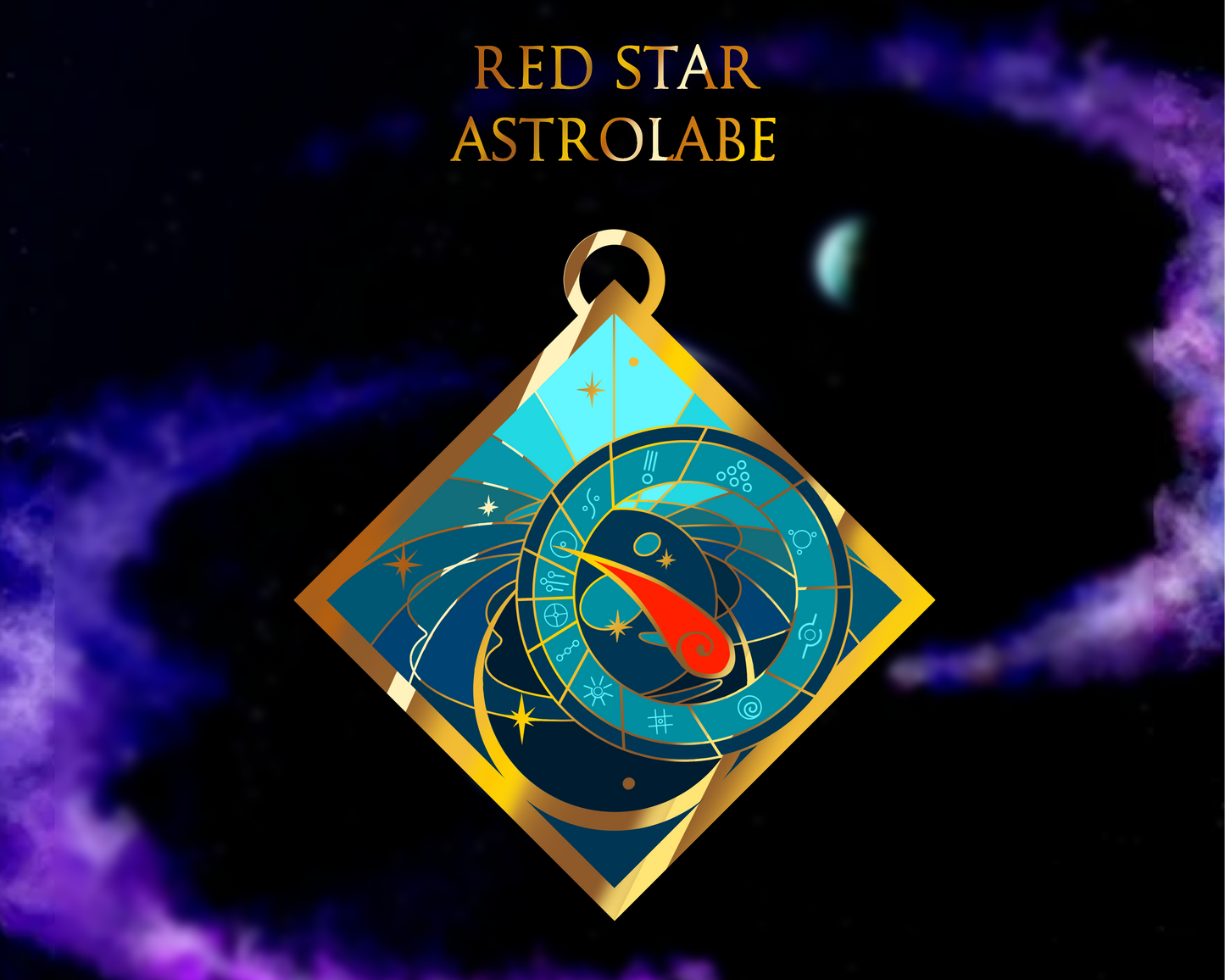 PREODER Bionicle Red Star Astrolabe Pendant
