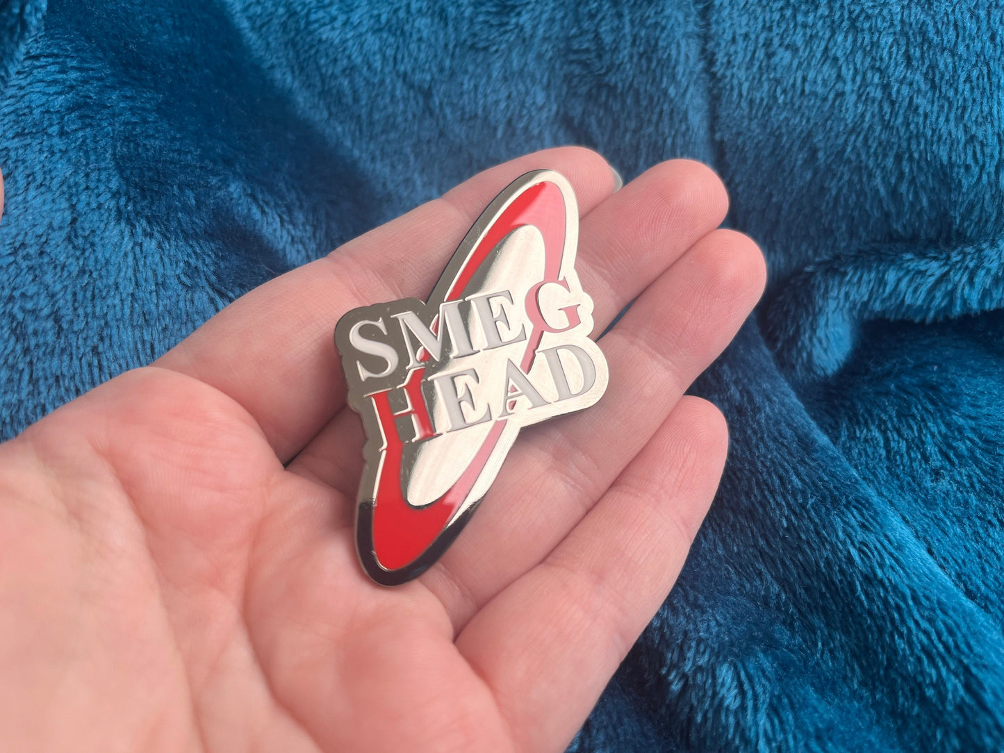 Smeghead Red Dwarf Hard Enamel Pin