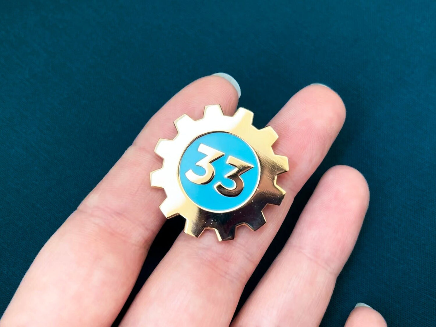 Vault 33 Hard Enamel Pin