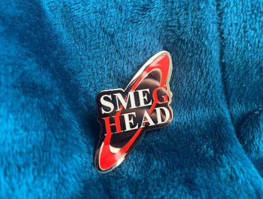Smeghead Red Dwarf Hard Enamel Pin