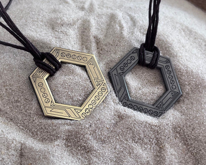 Bionicle Inspired Three Virtues Pendant