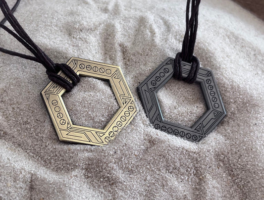 Bionicle Inspired Three Virtues Pendant