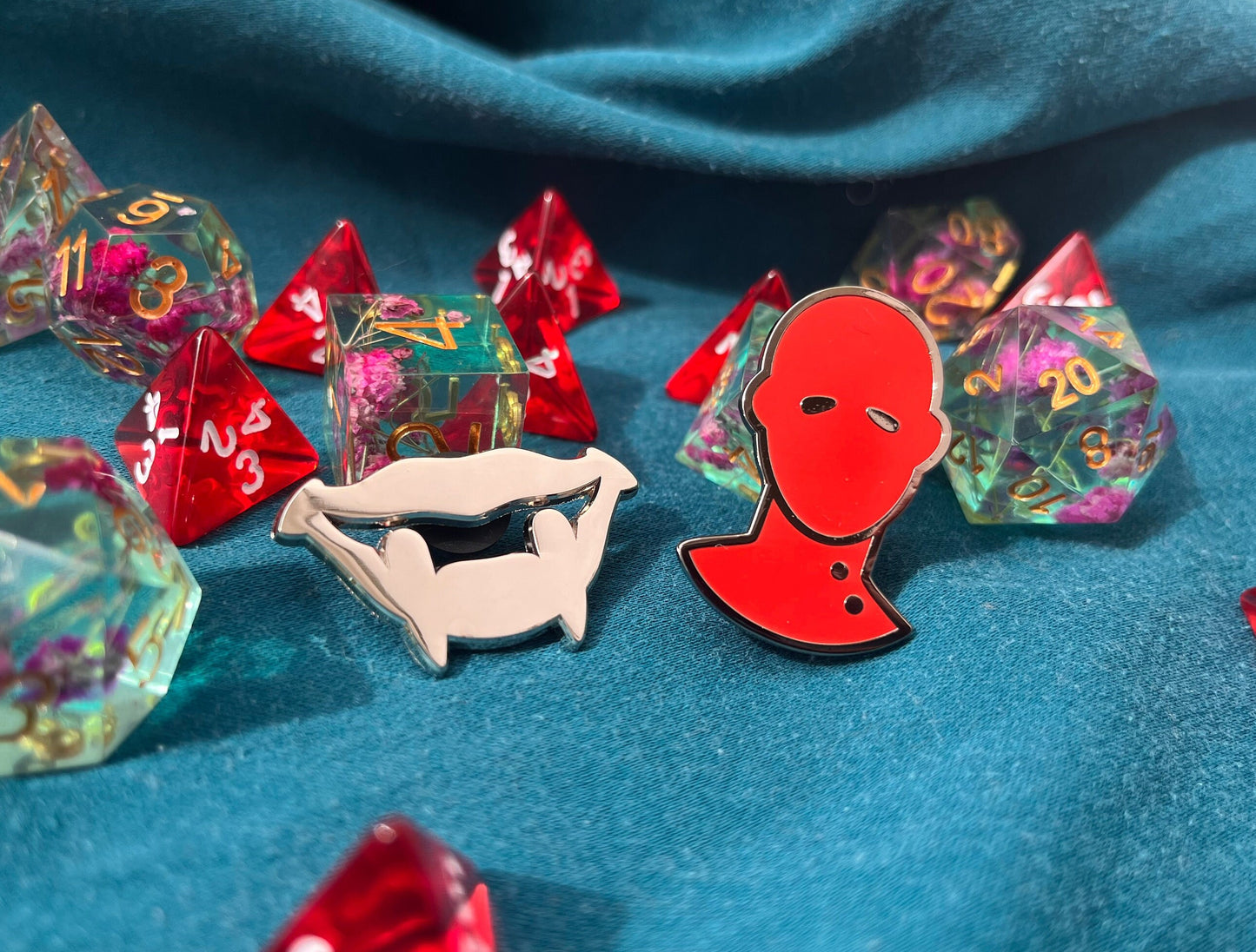 Happy & Bloodless Hard Enamel Pin Set