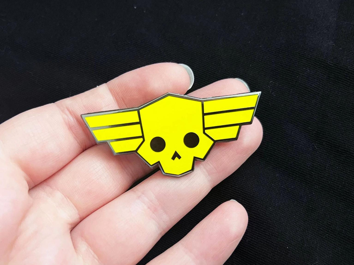 Winged Symbol of Democracy Hard Enamel Pin Gamer Gift