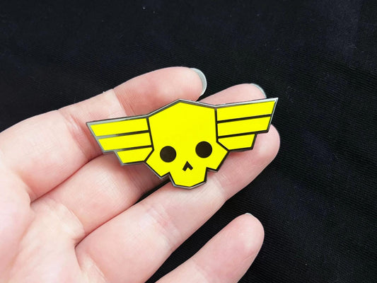 Winged Symbol of Democracy Hard Enamel Pin Gamer Gift