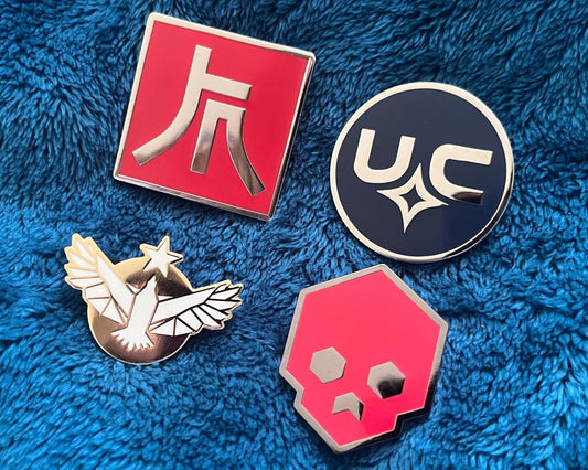 Starfield Factions Hard Enamel Pin