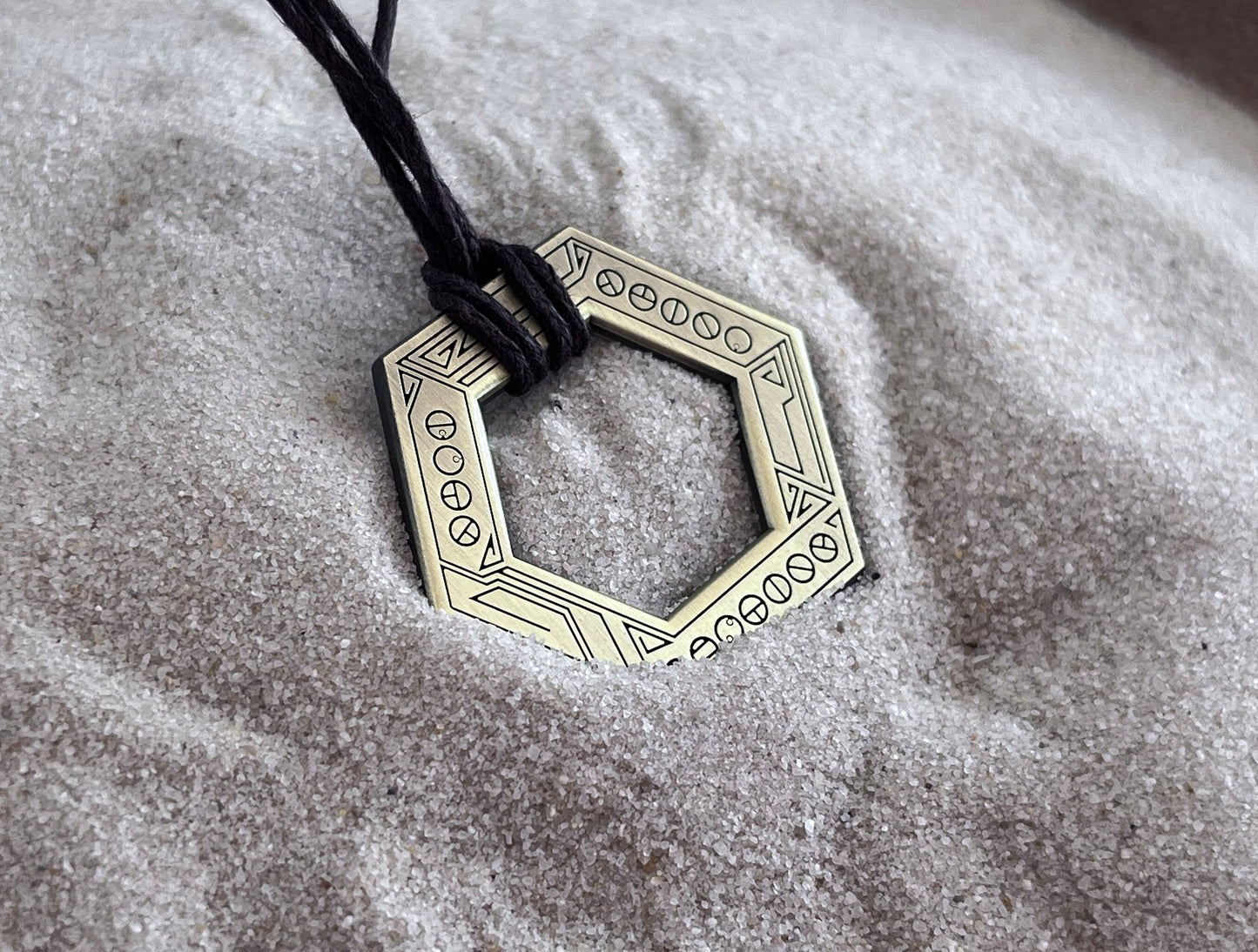 Bionicle Inspired Three Virtues Pendant