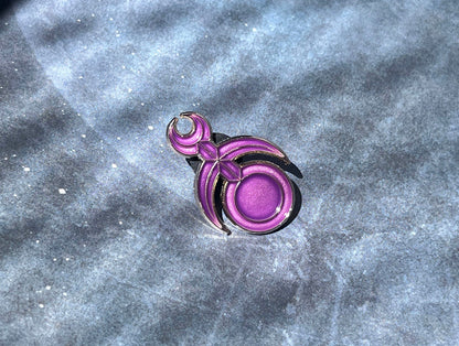 Symbols of Chaos Enamel Pin set