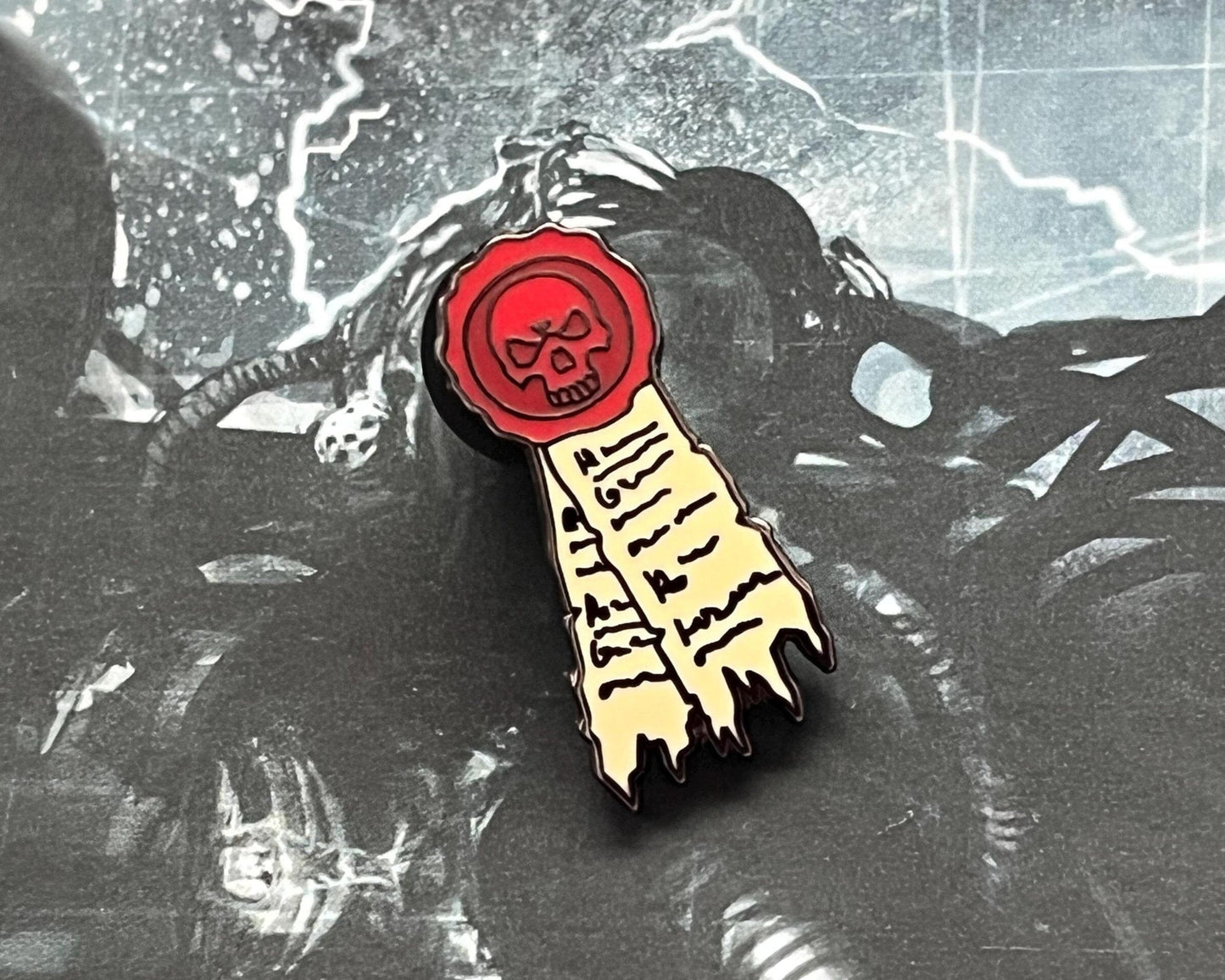 Seal of Purity Hard enamel Pin