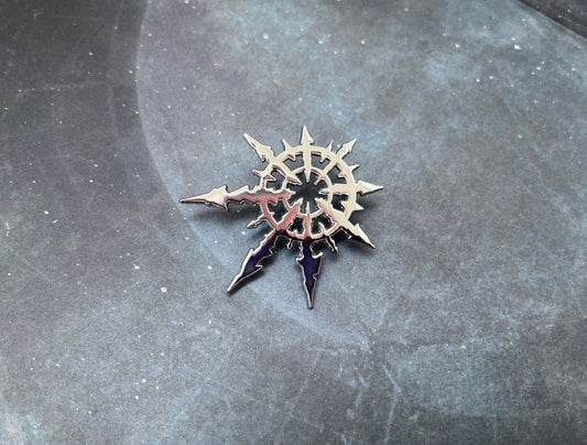 Chaos Star Metal Pin