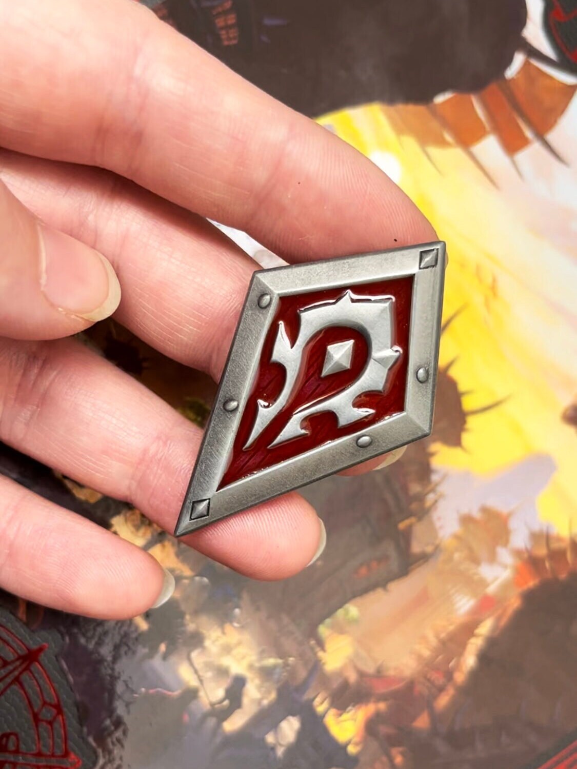 Horde hard enamel pin