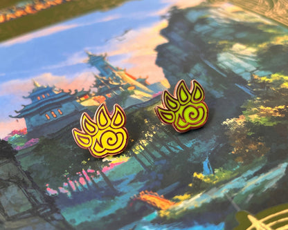 Pet Battles Paw Hard Enamel Pin
