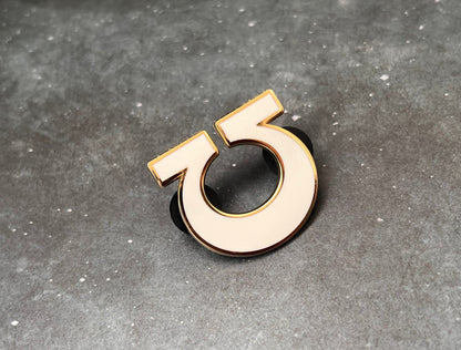 Ultramarine Hard enamel pin