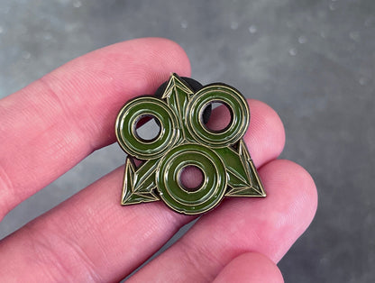 Symbols of Chaos Enamel Pin set
