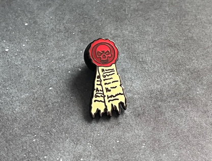 Seal of Purity Hard enamel Pin