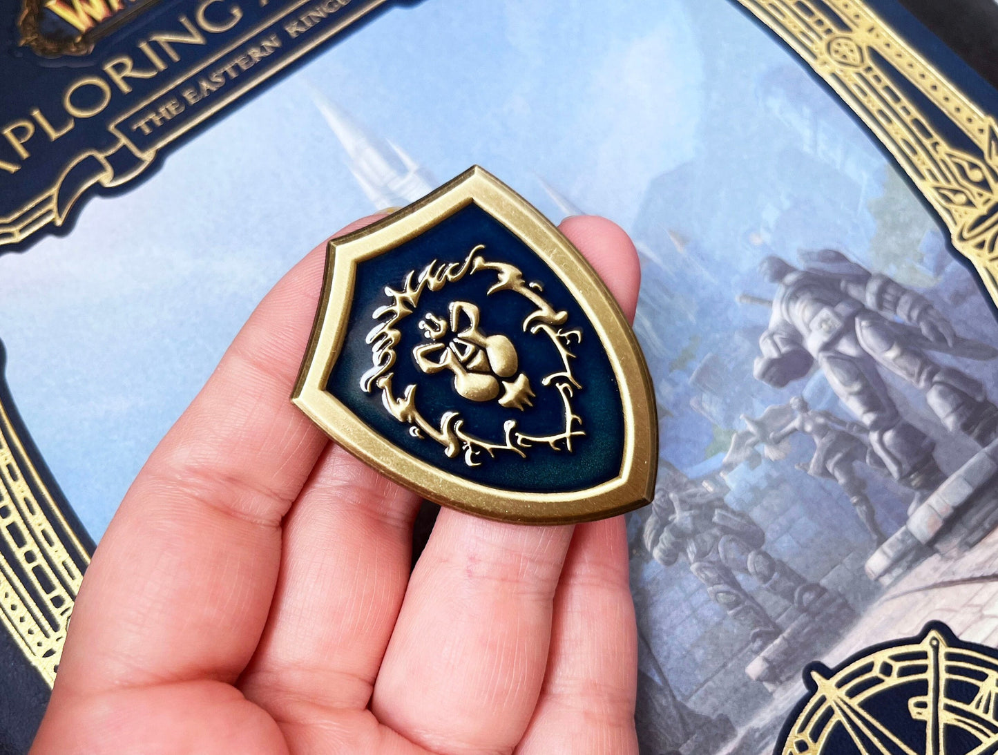 Alliance hard enamel pin