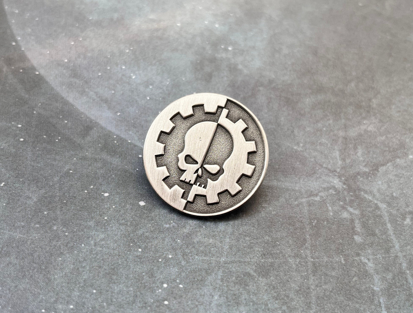 Mars Robotic Cult metal pin