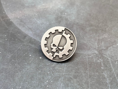 Mars Robotic Cult metal pin