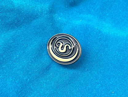 Symbol of Apophis enamel pin