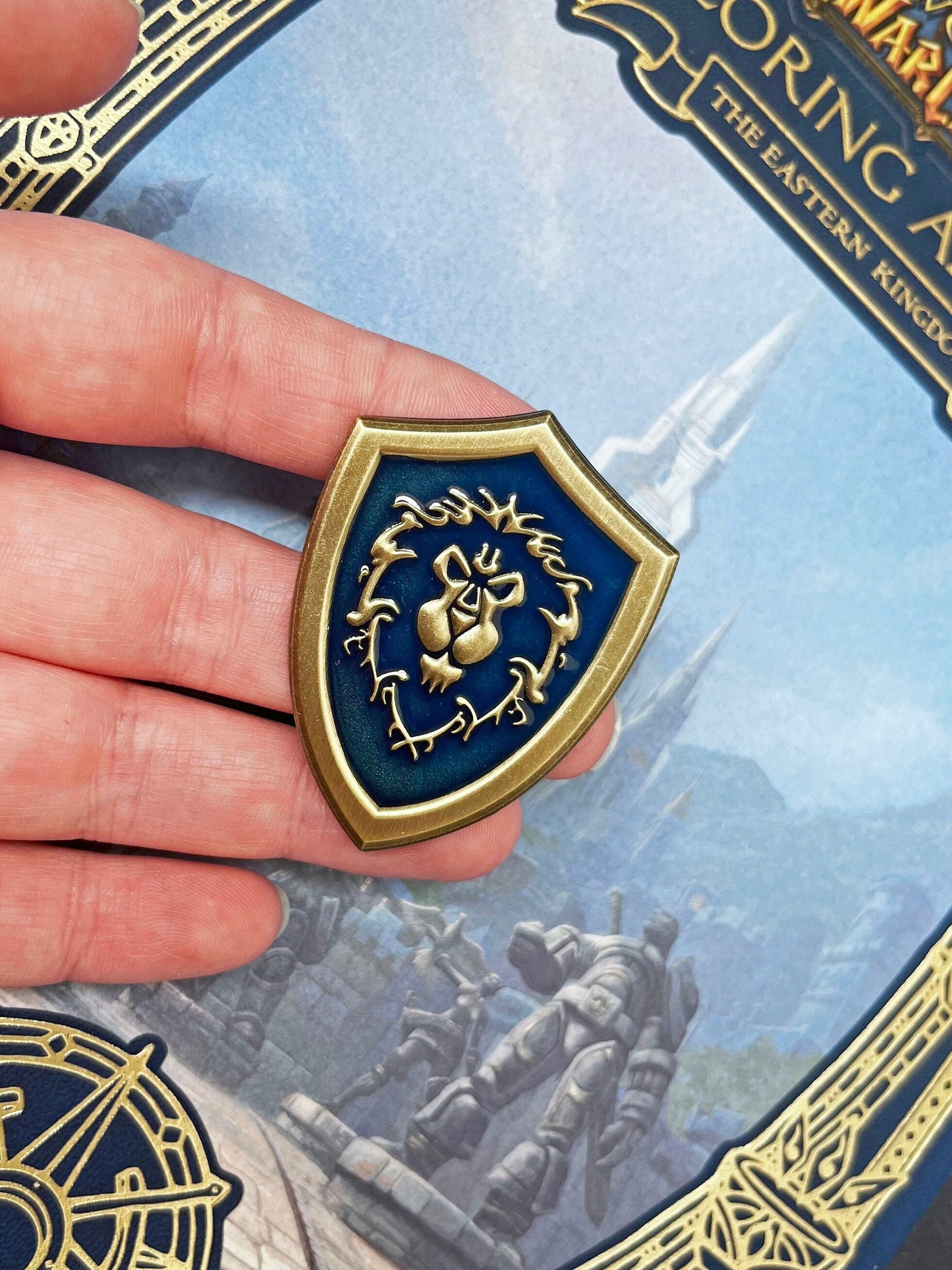 Alliance hard enamel pin