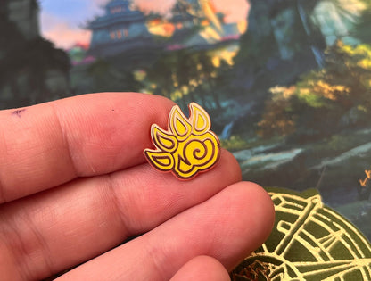 Pet Battles Paw Hard Enamel Pin
