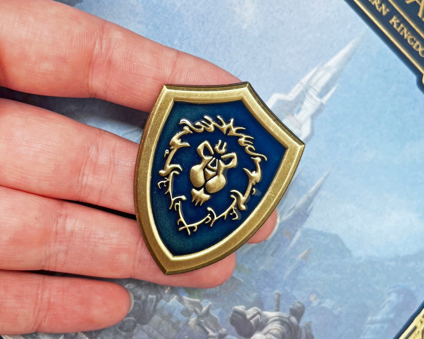 Alliance hard enamel pin