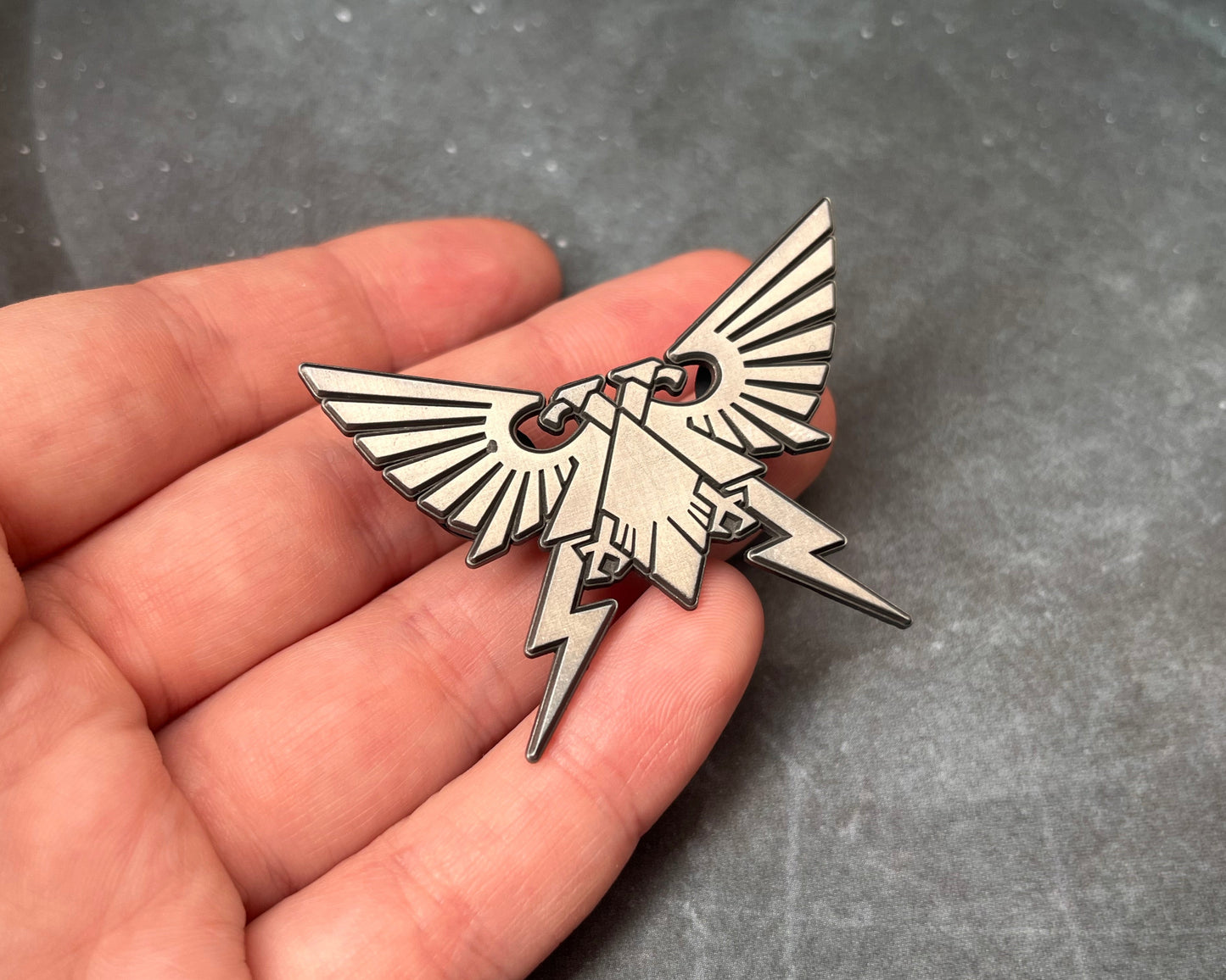 Ancient Aquilla metal pin