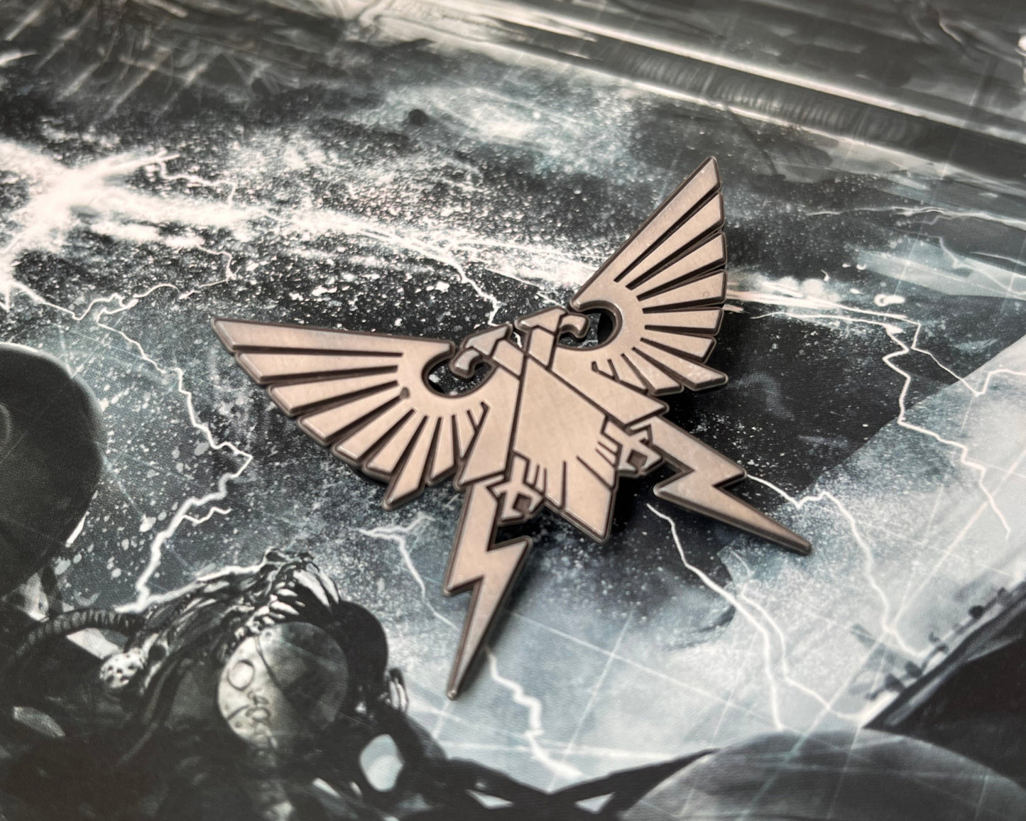 Ancient Aquilla metal pin