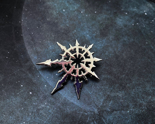 Chaos Star Metal Pin