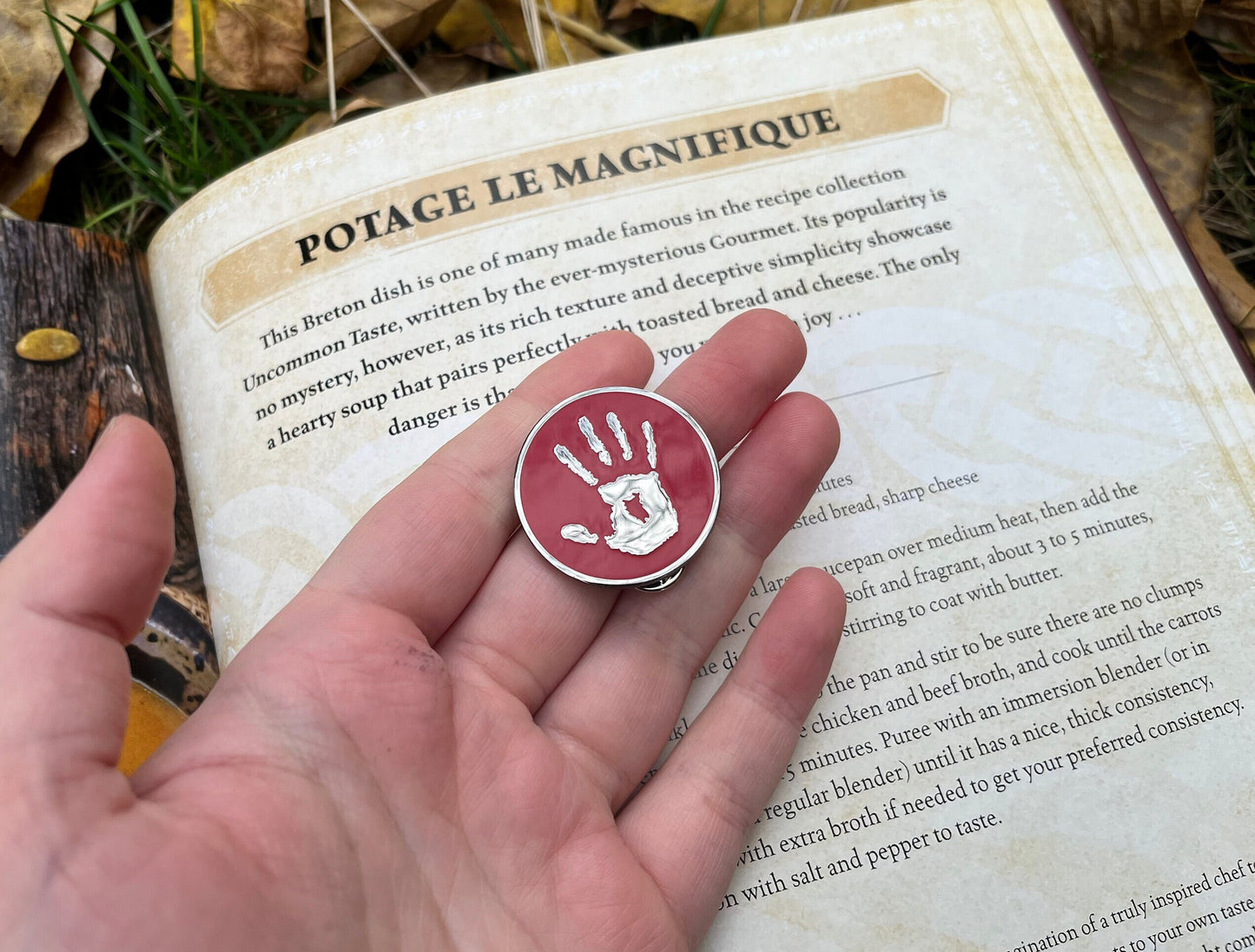 Dark Brotherhood Enamel Pin