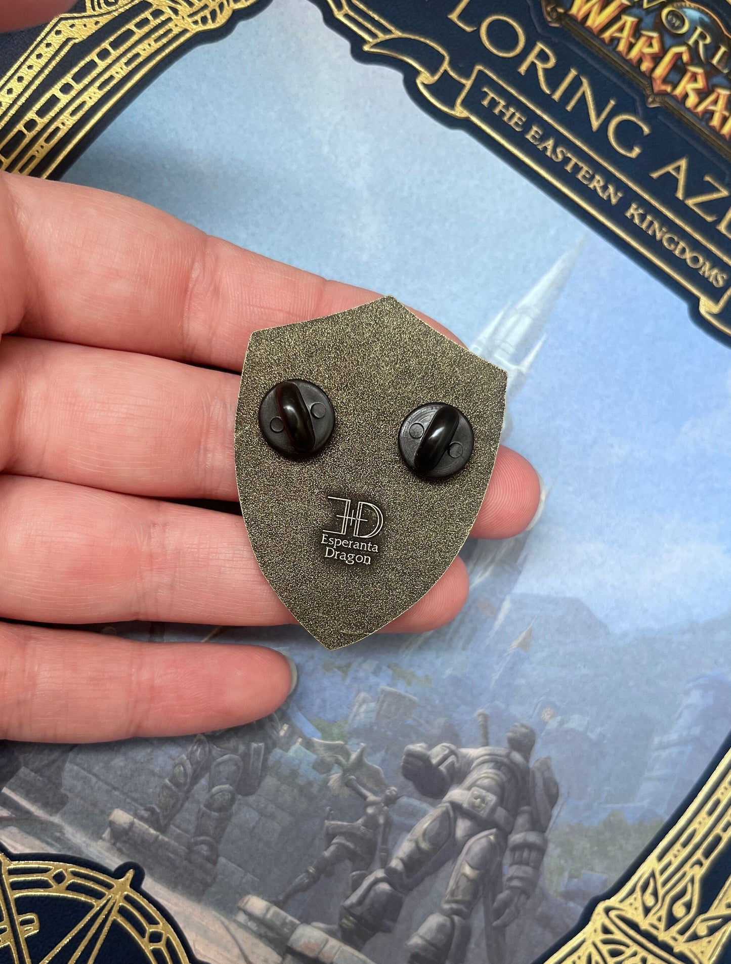 Alliance hard enamel pin