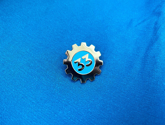 Vault 33 Hard Enamel Pin