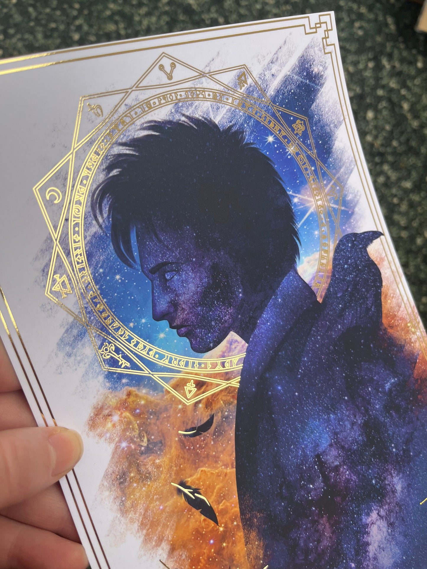 Sandman Golden Foil print