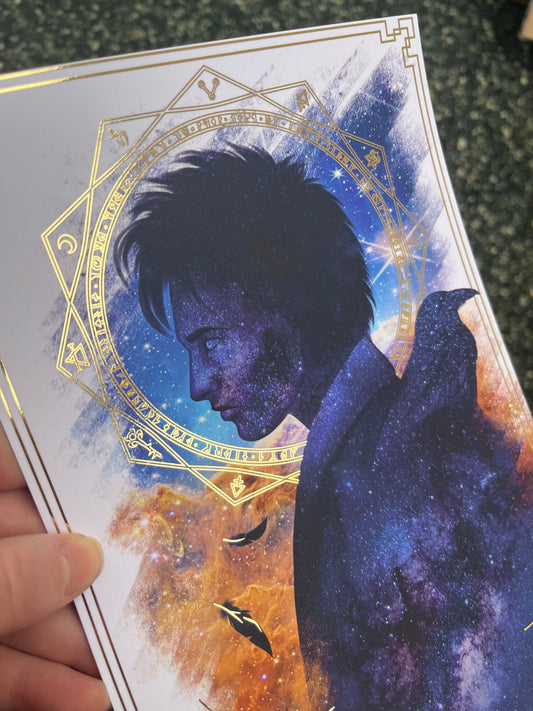 Sandman Golden Foil print