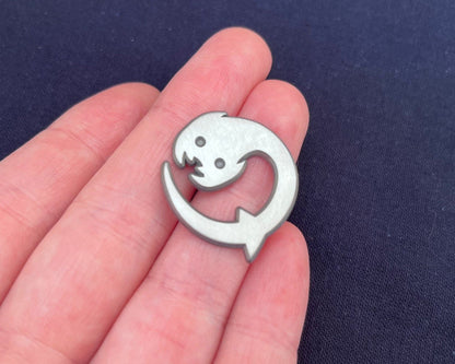 Tadpole Metal Pin