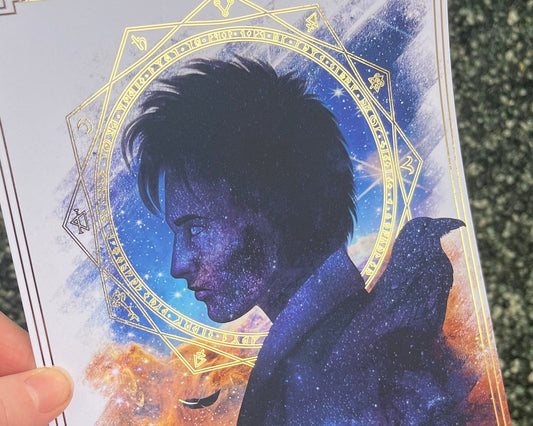 Sandman Golden Foil print