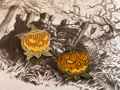 Sinister Squashling enamel pin