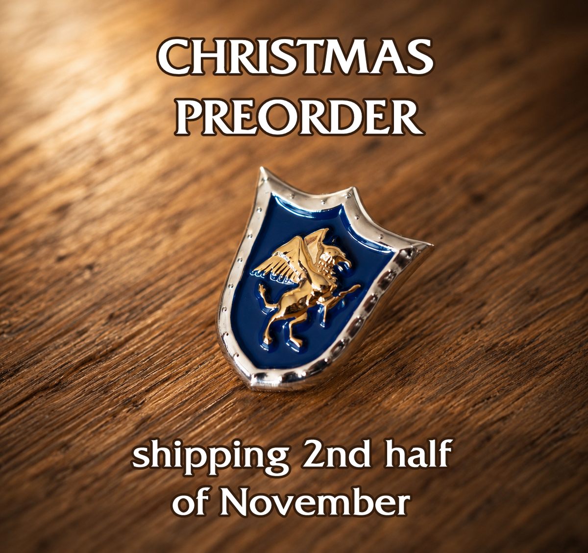 CHRISTMAS PREORDER - Heroes III Erathia pin (shipping 2nd half of November)