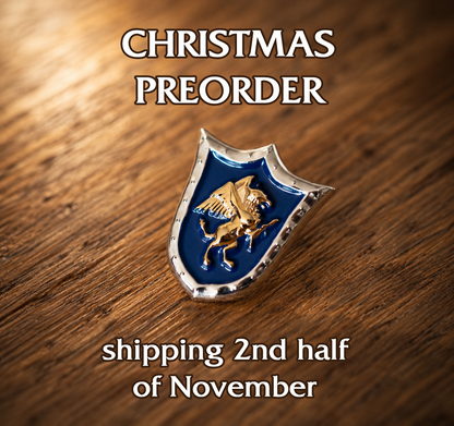 CHRISTMAS PREORDER - Heroes III Erathia pin (shipping 2nd half of November)