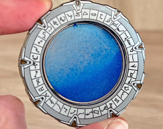 RESTOCK Liquid Stargate Enamel Pin