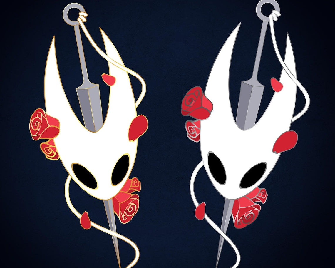 Hornet Hollow Knight Silksong enamel pin